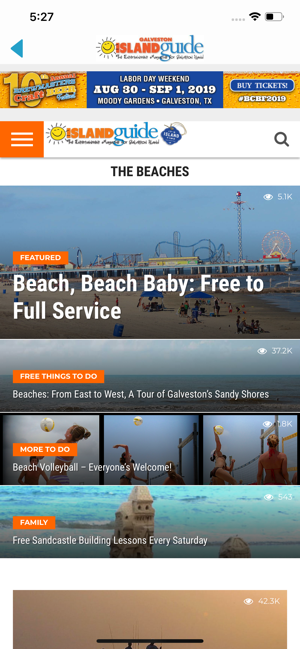 Galveston Guide(圖2)-速報App