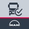 With MAN ServiceCheck-in you as a user can carry out vehicle receptions in a simple, quick and mobile manner