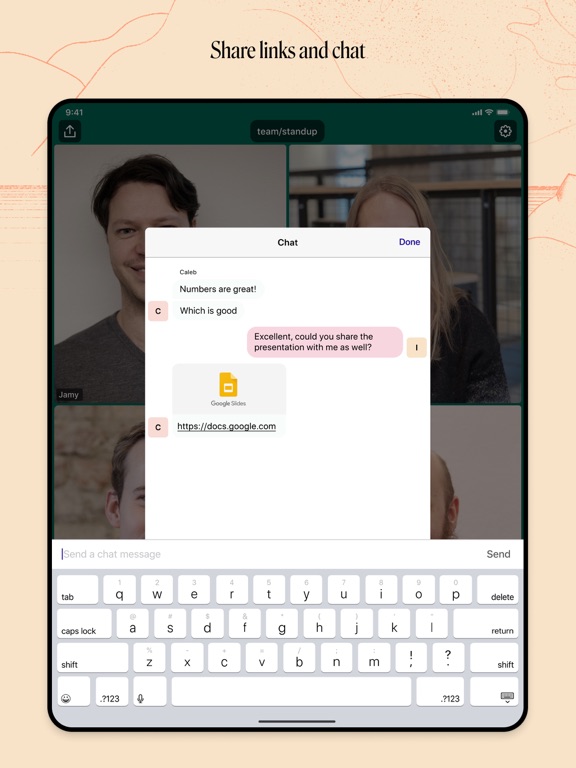 appear.in — free group video chat screenshot