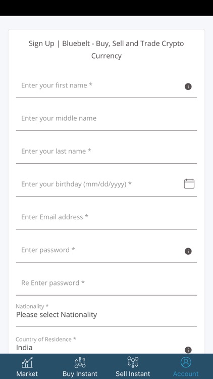 Bluebelt Instant Crypto Bank