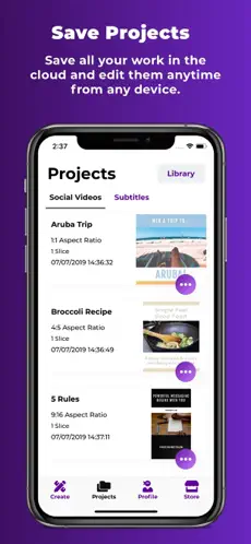 Snímek 7 Transcribe & Translate Video iphone
