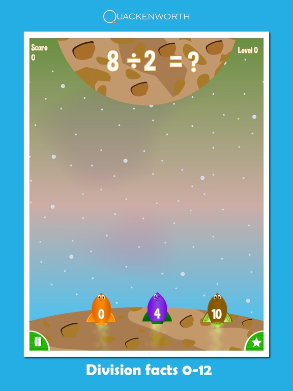 Fruit Rockets Multiplication screenshot 2