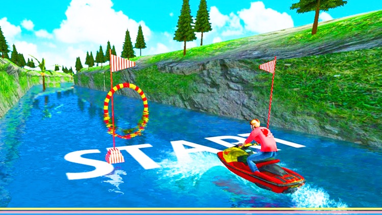 Jet Ski Water Speed Boat Racer screenshot-5