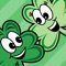 Shamrock Bump is a simple two-player game that teaches basic addition skills using dice rolls