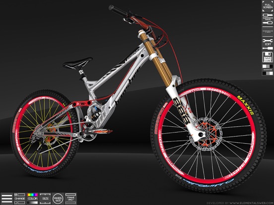 Bike 3D Configurator screenshot