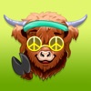 Highland Cow Emojis Keyboard