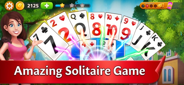 Solitaire Garden TriPeak Story(圖1)-速報App