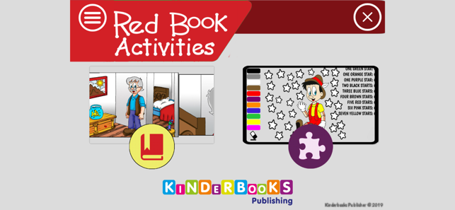 Kindnerbooks - Red Activities