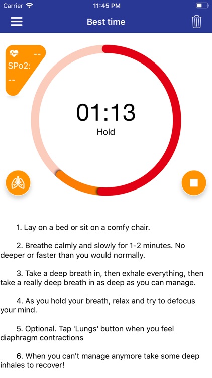 Freediving Apnea Trainer screenshot-3