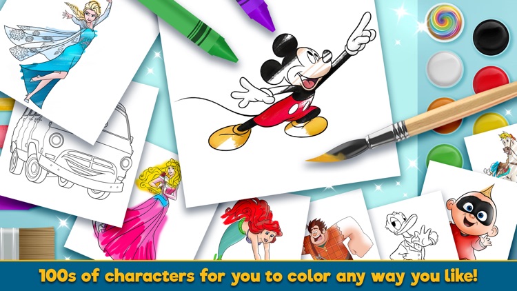 Disney Coloring World