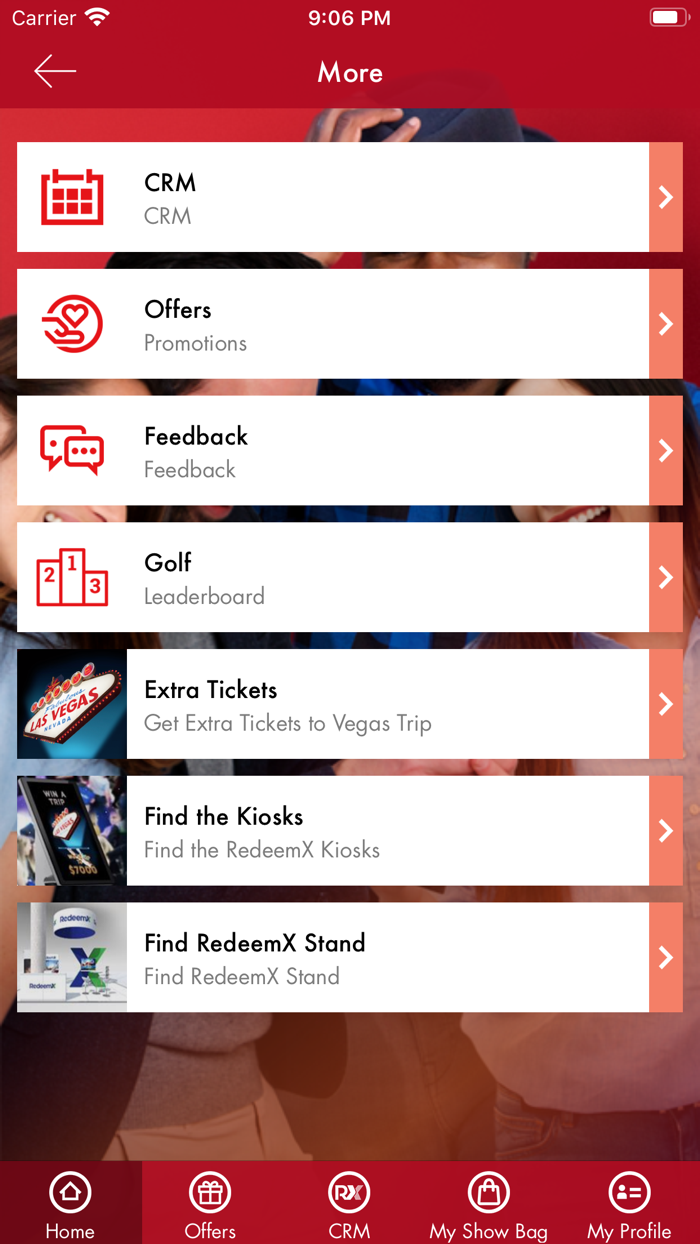 RedeemX CRM Customer App