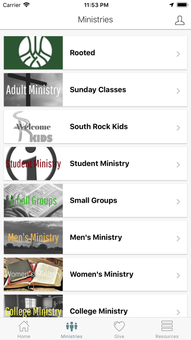 South Rock Christian Church screenshot 2