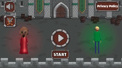 Red Granny and Green Baldi 2 screenshot 1