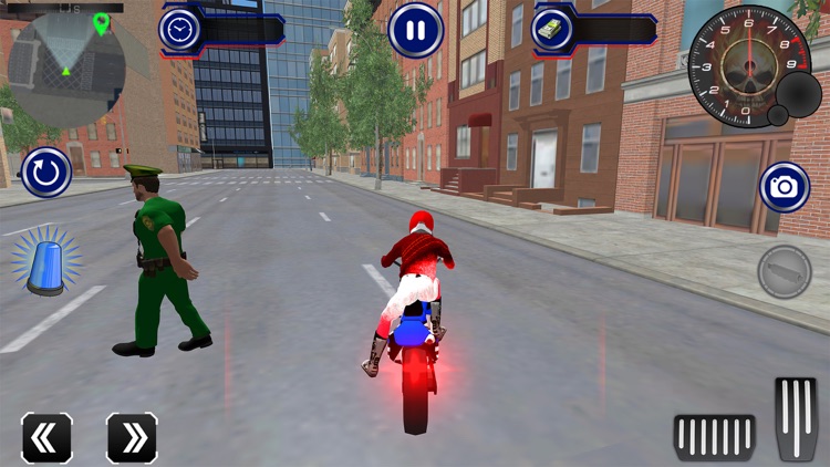 US Police Bike Transporter Sim screenshot-4