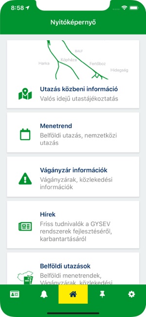 GYSEV Utastájékoztató