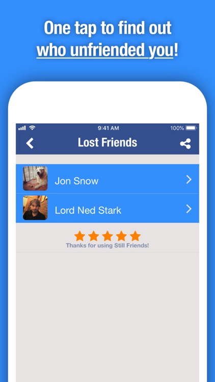 Still Friends - Who Deleted Me