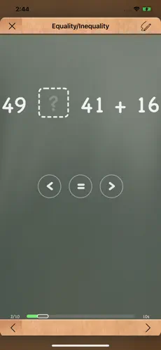 Captura 5 MathBoard Addition iphone