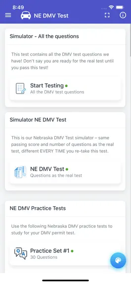 Game screenshot Nebraska DMV Permit Test hack