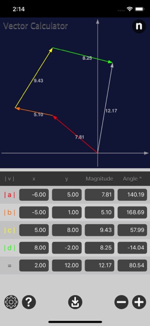 Vector Calculator Plus(圖3)-速報App