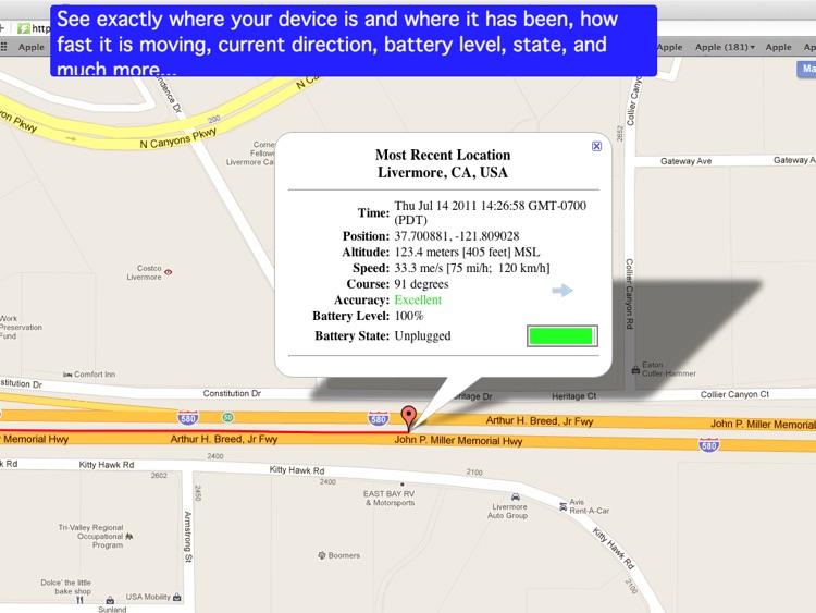 Tracking for iPad screenshot-1