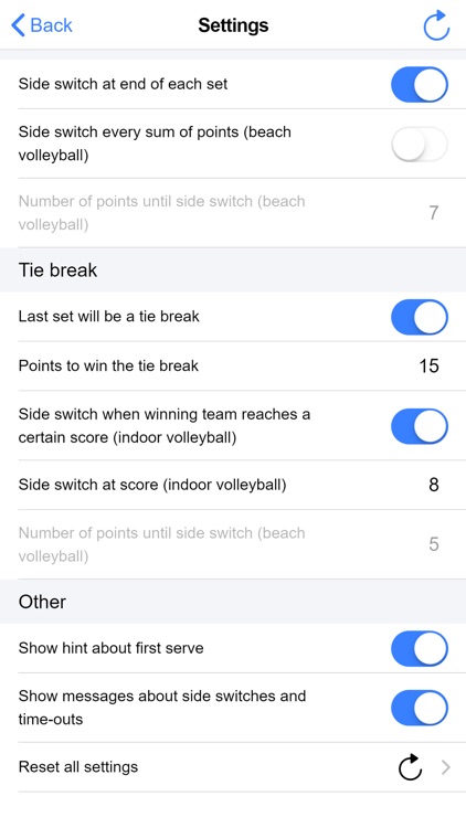 Volleyball Score Simple screenshot-3