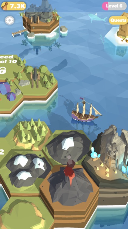 Islands Idle 3D - Pirate Bay screenshot-6