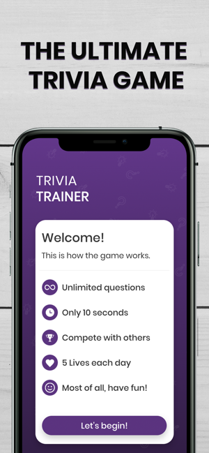 Trivia Trainer: Quiz Game