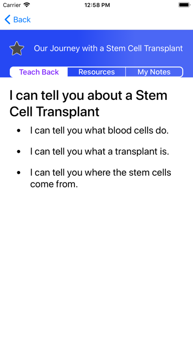 Stem Cell Transplant screenshot 2