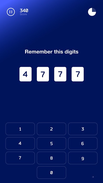 Rem Number－Memory Training App screenshot 1