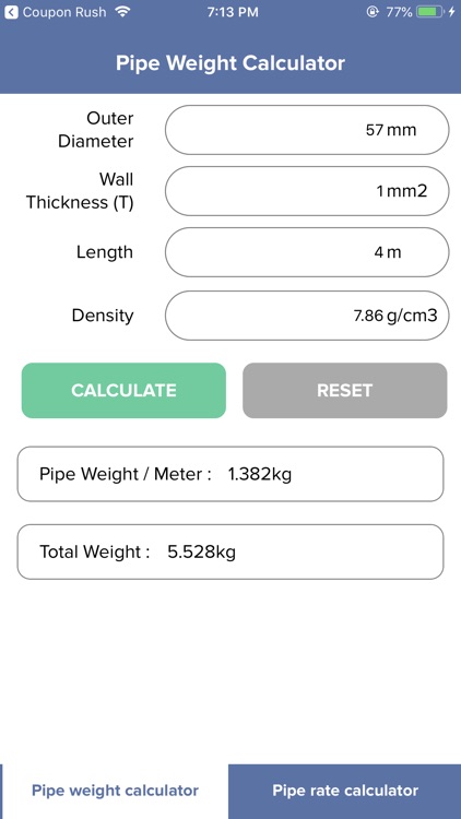 Pipe Price&Formula Calculator