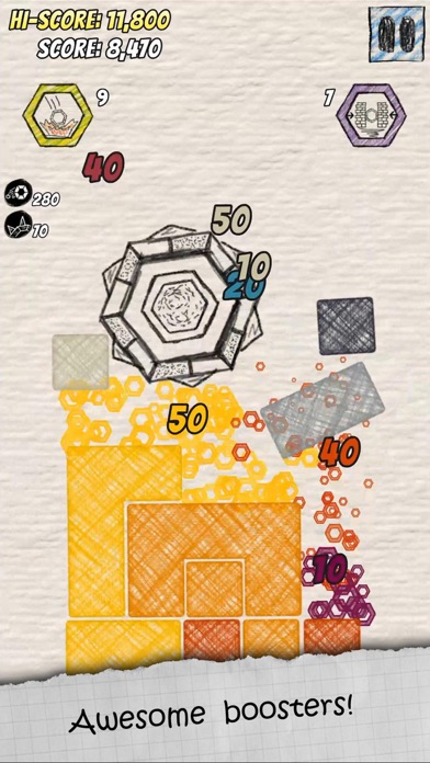 Smash Block Tower: Hexor.io screenshot 2