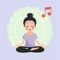 This app contains several relaxing songs