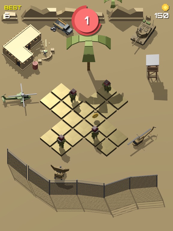 Pixel 3D - Soldier Gamesのおすすめ画像6