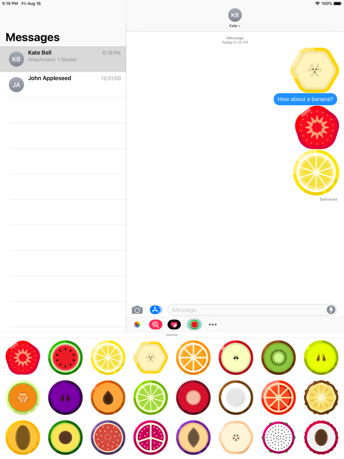 Super Fruit Stickers