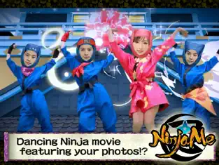 Captura de Pantalla 1 NinjaMe - Happy Dancing eCards iphone