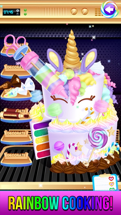 Rainbow Unicorn Candy Salon screenshot-7