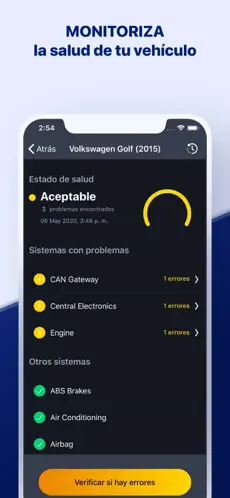 Captura de Pantalla 3 Carly - Conector OBD iphone