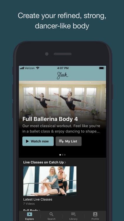 Sleek Ballet Fitness
