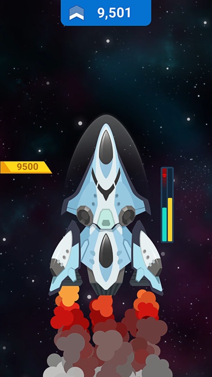 Idle Rocket Sky screenshot-3