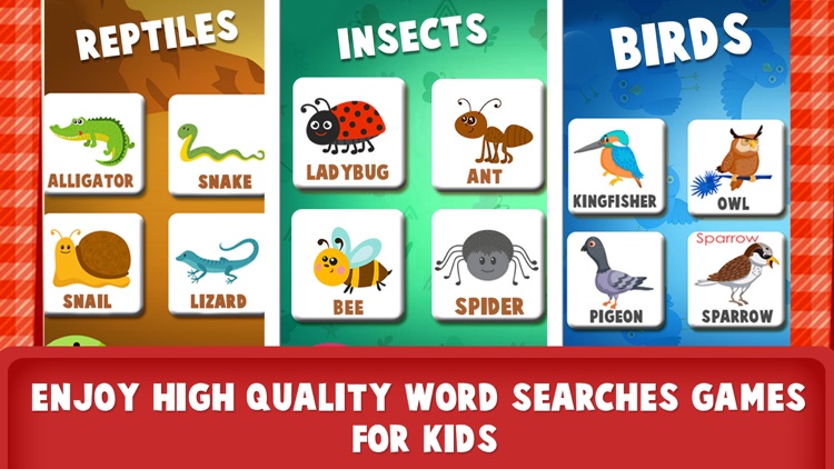 Kids Word Search Puzzles screenshot-7