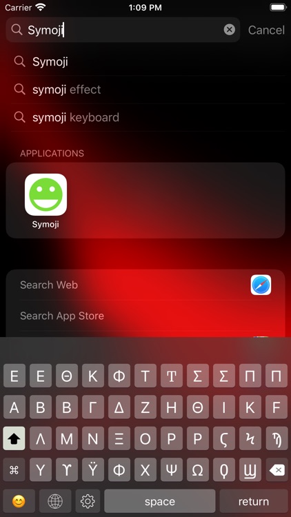 Symoji Keyboard (+Greek) screenshot-3