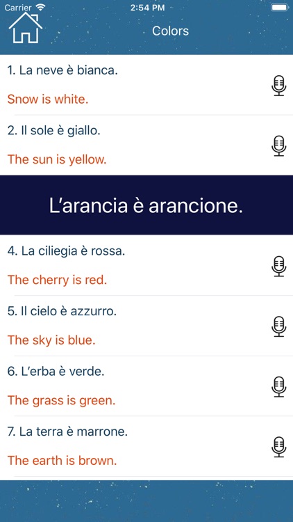 Italian Vocabulary & Phrase screenshot-5