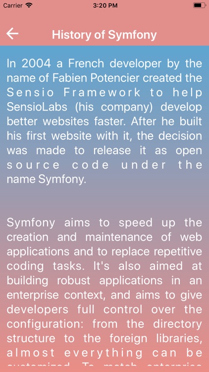 Learn Symfony Basics screenshot-6