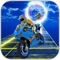 Crazy Bike In Light Tracks is all about bike balance, skills and insane stunt action