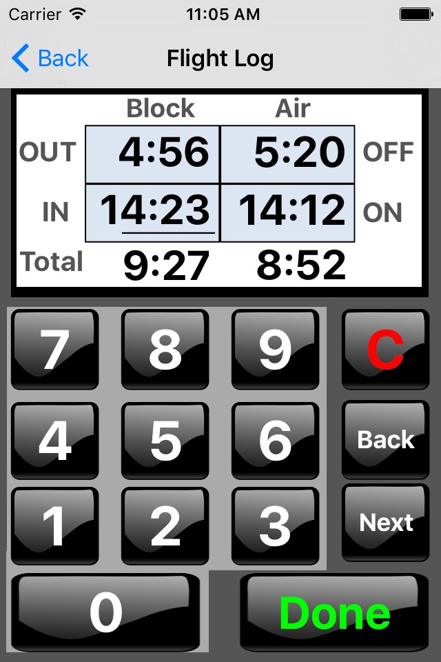 Flight Time Lite screenshot 3