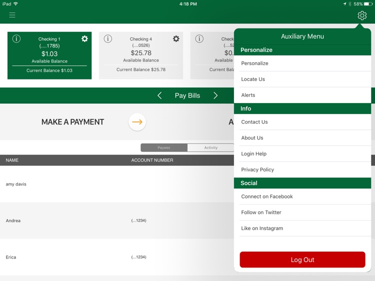 Walden Savings Bank for iPad screenshot-3