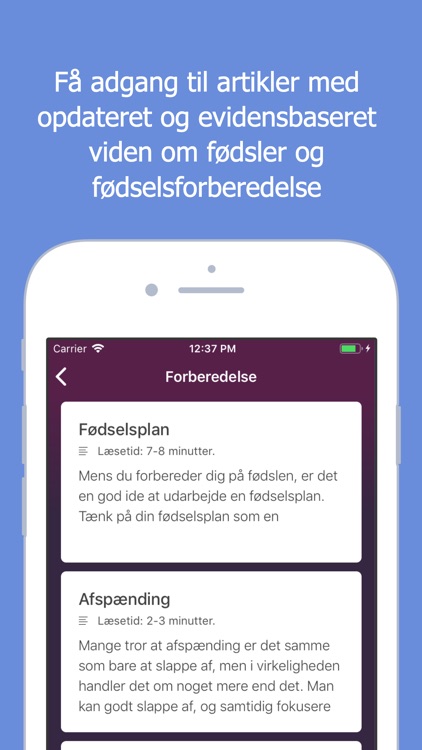 Prepare - Fødselsforberedelse