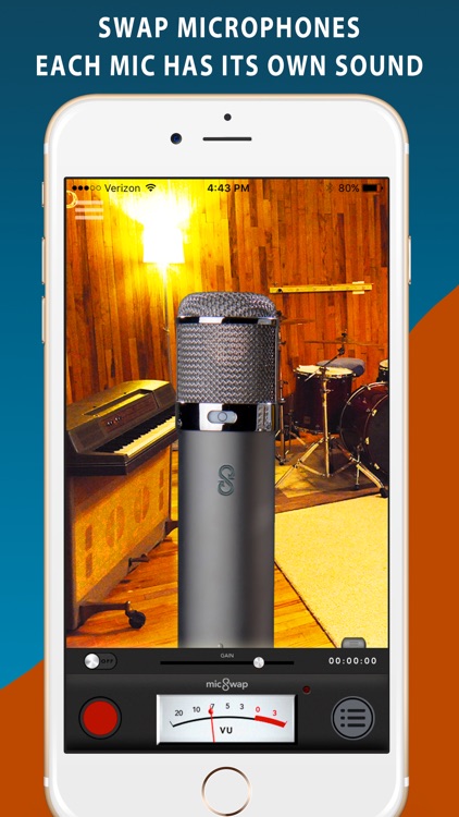 MicSwap: Mic Modeler Recorder screenshot-0