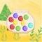 "Color Ball Recognition" is an app that distinguishes the number and color of balls and challenges the player's eyesight