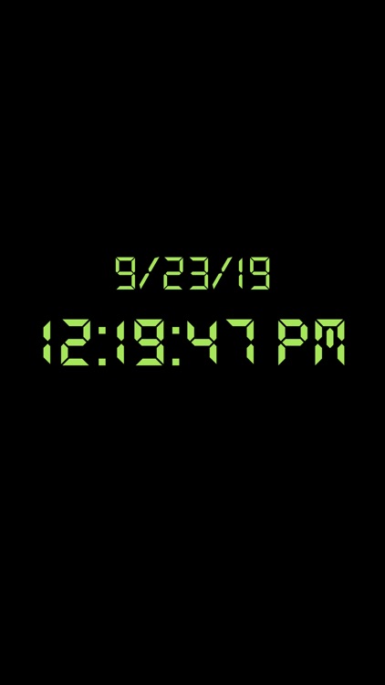 Desk Clock Display